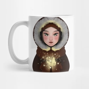 Winter girl Mug